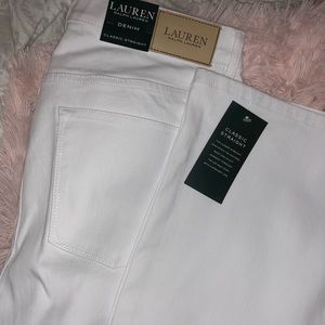 Ralph Lauren white jeans